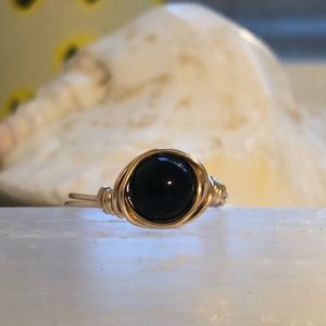 BLACK ONYX RING